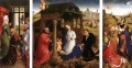 ブレードリン三連祭壇画 オランダの画家 ロジャー・ファン・デル・ウェイデン